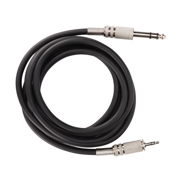 Cable de Estéreo de 35 Mm a 635 Mm Cable Adaptador de Conector Auxiliar TRS Macho de 635 Mm 1/4 de Pulgada a Macho de 35 Mm 1/8 de Pulgada para Guitarra Computadora