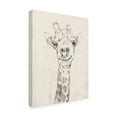 thumbnail image 2 of Trademark Fine Art 'Giraffe Portrait I' Canvas Art by Jennifer Goldberger, 2 of 4