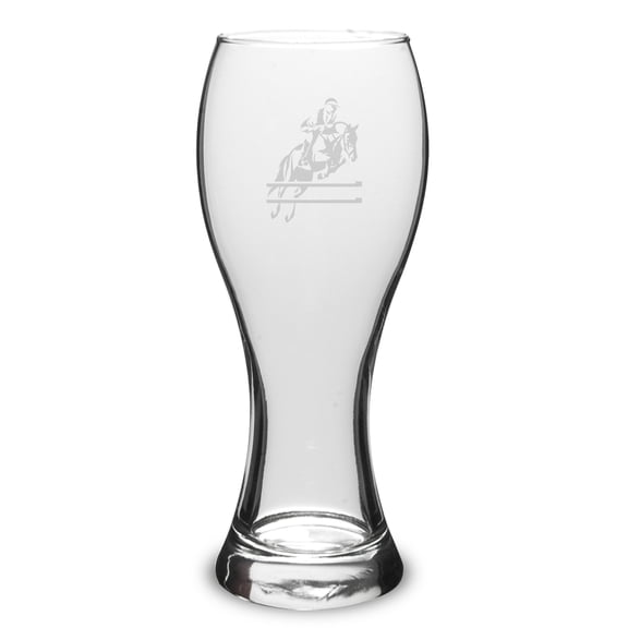 Horse Racing Deep Etched 23oz Giant Pilsner