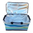 thumbnail image 3 of Bolsa grande de 30L para comida rápida para llevar, bolsa de aislamiento para automóvil, caja de entrega refrigerada para picnic al aire libre, cesta de compras plegable, bolsa de hielo, 3 of 5
