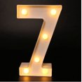 thumbnail image 1 of Decorative Letters Alphabet Letter LED Lights Luminous Number Lamp Decoration Battery Night Light Party Baby Bedroom Decoration, 1 of 5