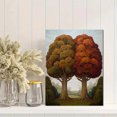 thumbnail image 2 of Qisvanset 12x16 Inch Vintage Tortoise Illustration Canvas Print Wall Art, 2 of 5