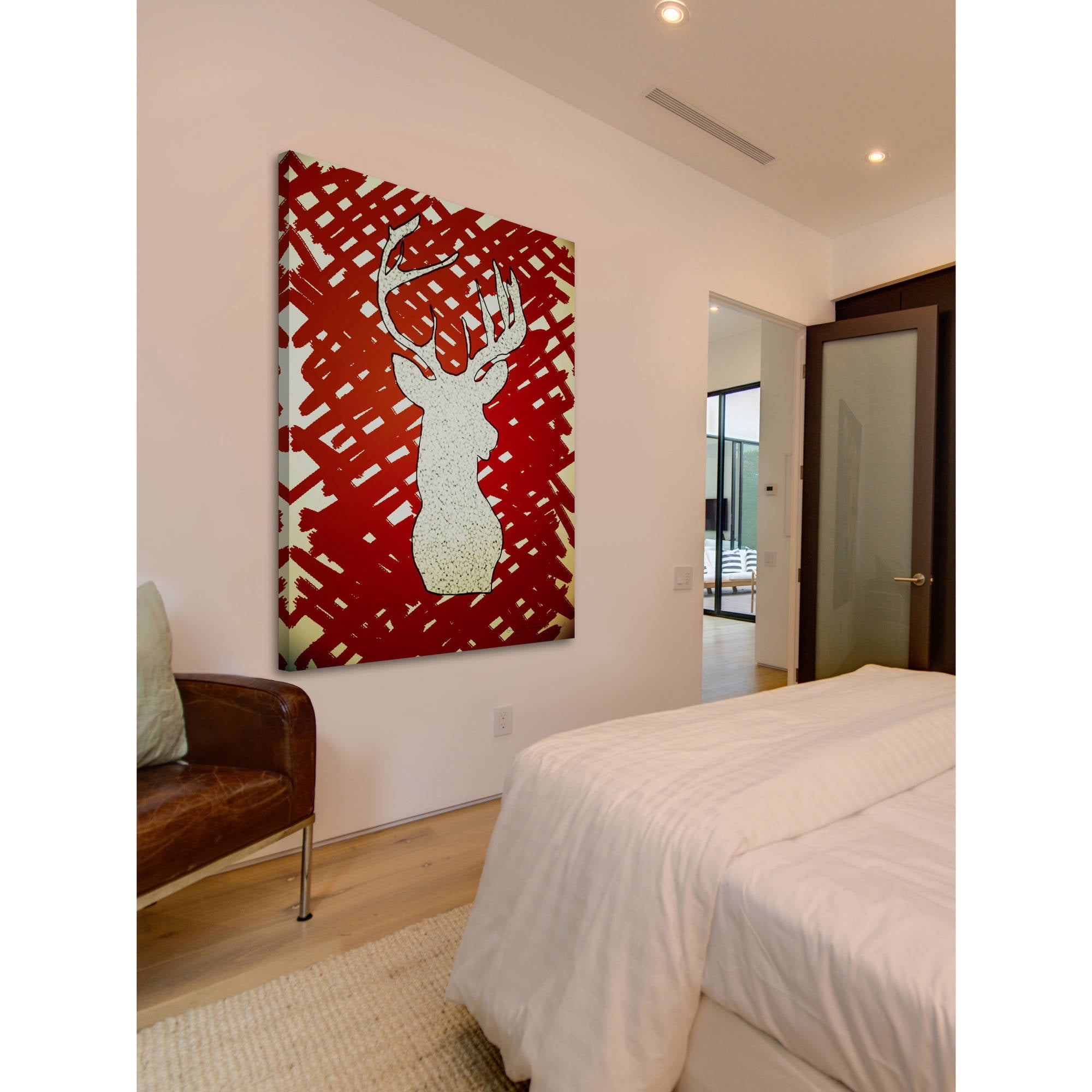 Marmont Hill "Chevreuil" by Marie-Eve Pharand Painting Print on Wrapped Canvas