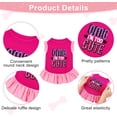 thumbnail image 4 of Pet Dress Cute Dog Dress Skirt Dog Princess Dress Soft Breathable Dog Clothes for Small Pets Dogs Puppy Cats Daily Wear, 4 of 8