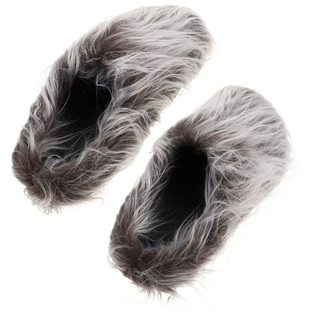 OULII 1Par Pantuflas De Casa Unisex Con De Material Plush Multicolor Cómodas Y Elegantes