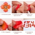 thumbnail image 3 of 100PC Artificial Rose Petals, Bright Silk Fabric Fake Flower Petals for Wedding Decorations, Home Party Table Scatter, Bridal Shower & Valentine's Day Decor, 3 of 9