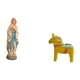 thumbnail image 5 of Estatua de Lutero,Colección religiosa de estatuas de la Virgen María,Figura de resina y la Dama de Lutero,Figura de escritorio,Estatua de caballo Dala tradicional sueca,artesanía, 5 of 8