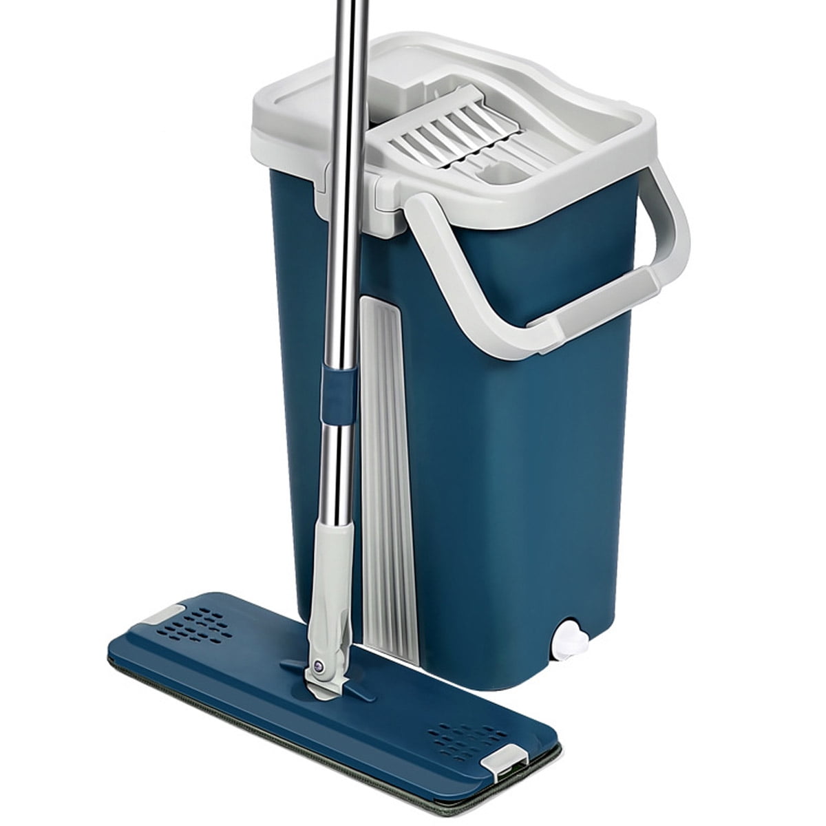 Automatic Squeeze Wet & Dry Mop , Mop and Bucket Easy Self Cleaning