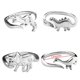 thumbnail image 5 of Anillo De Dinosaurio [Yue Xinghui] Conjunto De 2 Piezas De Propiedad Intelectual Procesada, Anillo De Dinosaurio Ajustable De Apertura, Anillo De Aleación Sin Plomo, Lindo Anillo ANGGREK Finger Ring, 5 of 8