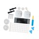 thumbnail image 4 of Kit de soporte para arco de globos ajustable, marco para arco de globos, soporte para plantas, estable Base redonda negra, 4 of 9