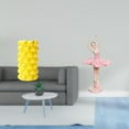 thumbnail image 2 of Jarrón de flores de , adorno de resina, estatua geométrica de bailarina, escultura, decoración superior, adecuado para oficina, sala de estar, 2 of 8