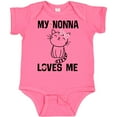 thumbnail image 3 of Inktastic Nonna Loves Me Girls Girls Baby Bodysuit, 3 of 5