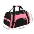 thumbnail image 3 of PONPRNGY Cat Carriers, Carriers, Pet Carriers, Soft-Sided Bag fors & Small s, Foldable, Breathable Mesh, Privacy Cover, Washable & Lightweight, 3 of 6