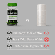 BodyBreeze Internal Deodorant Supplement – Full Body Deodorizer for Gut Health, Skin Health, Detox & Digestion Support – Natural Odor Control Chlorophyll Pills for Head-to-Toe Freshness | 30 Capsules
