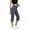Jeans for Women-Navy, variant on Guieoi Jeans for Women Plus Size 2026 Trendy Stretch-Waist Pocketed 7/8-Length Stretchy Denim Pants Trousers Clothing Blue XXXL