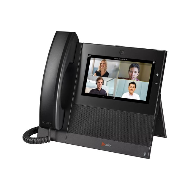 Poly CCX 700 OpenSIP - VoIP phone - with digital camera with caller ID/call waiting - SIP, SDP - 24 lines - black