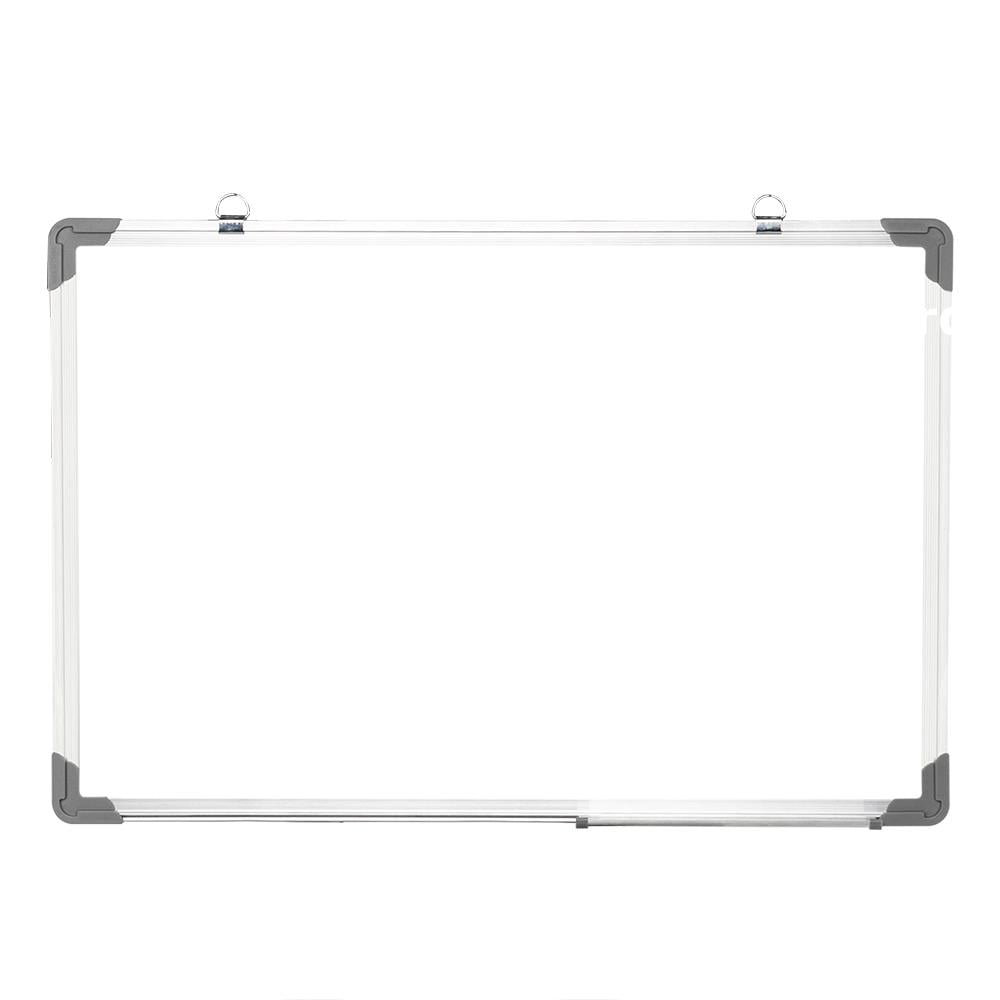 Small Dry Erase Board for Wall, 16 x 12 Hanging Whiteboard Aluminum Frame  with Handle, Golden Cute Magnetic Surface Message White Board, Portable