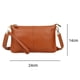 thumbnail image 2 of Bolso bandolera de piel auténtica para mujer, moderno y versátil., 2 of 5