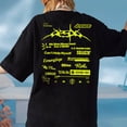 thumbnail image 3 of 2 Sided Aespas W-DA Whole Different Animal Graphic T-Shirt, Y2K Streetwear Style Tee, MHS01, 3 of 6