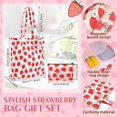 thumbnail image 3 of Set de regalo Bulyou Strawberry con vasos de vidrio de 473 ml con tapas, 3 of 6