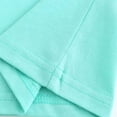 thumbnail image 4 of Girls Clothes Summer Outfits Ruffle Sleeve Tops and Paperbag Waist Shorts with Pockets Kids Clothing Set Sky Blue 3-4 Years, 4 of 4