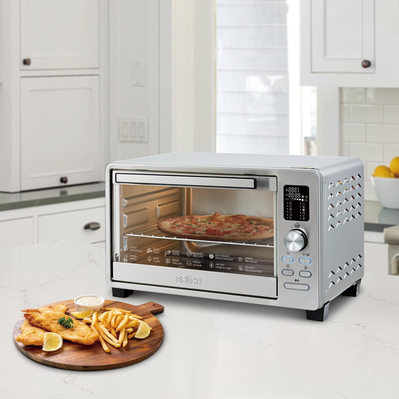 Salton Convectifry Air Fryer Toaster Oven - Digital, Convection, Air Fry, 23L/24QT