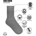 thumbnail image 2 of SOCKS'NBULK Mens & Womens Wholesale Bulk Sports Crew, Athletic Case Pack Socks, by SOCKS'NBULK (180 Pairs Gray, Mens 10-13 (Shoe Size 7-12)), 2 of 7