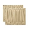 thumbnail image 1 of Unique Bargains 2 Pcs 50 x 39cm Beige Adjustable VIP Car Window Curtain UV Sunshade Visor, 1 of 6