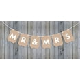 thumbnail image 4 of Inkdotpot Mr & Mrs?Kraft Pre Strung Bunting Photo Booth Props Sign Party Decoration DIY Wedding Banner, 4 of 8