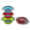 thumbnail image 1 of Coladores Plegables Silicona 3-pack – 3 tamaños, 1 of 5