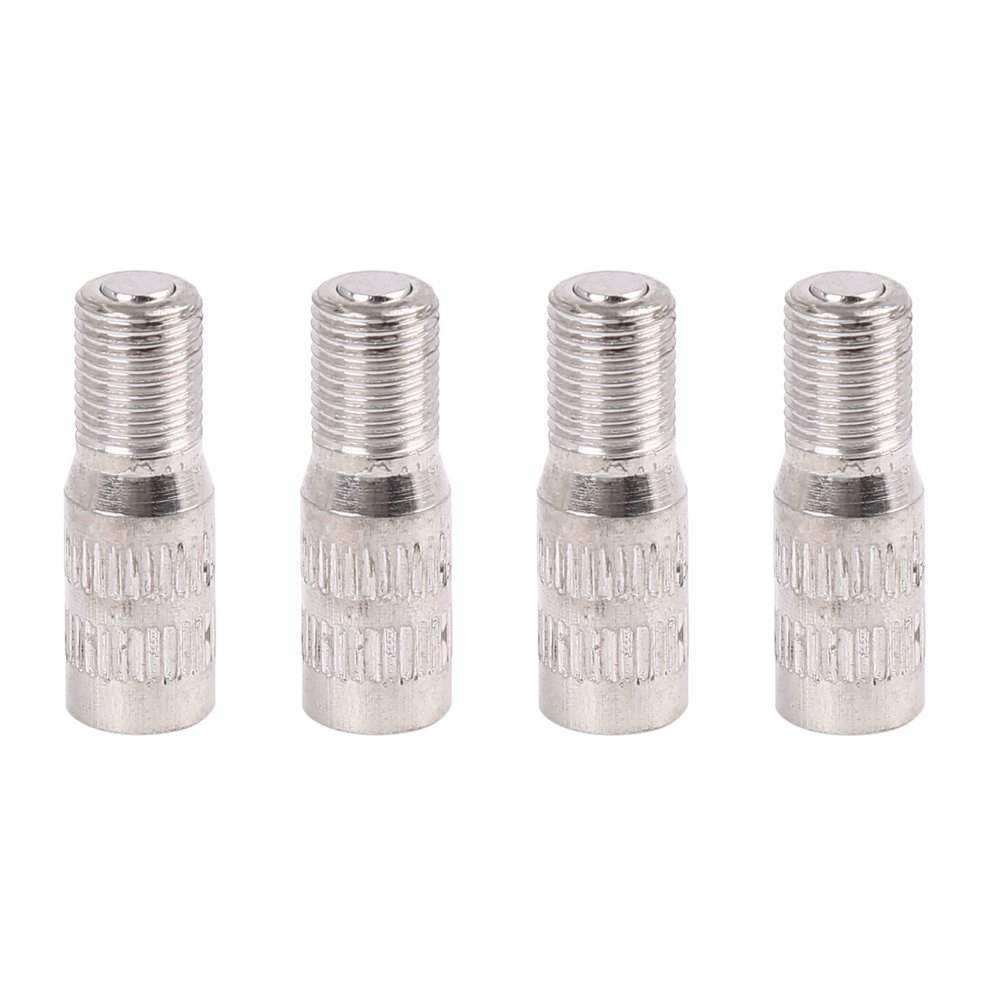 4pcs Valve Cap Stem Extension Wheel Tire Cap Extender Adapter for Car