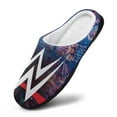 thumbnail image 3 of Mens Cozy Slippers WWE Warm Soft Plush Slipper Slip-on House Shoes for Home Indoor Outdoor, 3 of 7