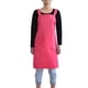 thumbnail image 1 of Delantal completo impermeable Inteprter sin mangas Rosa roja 80x75cm, 1 of 6