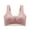 Pink, variant on Women’s 2PC Wirefree Full Coverage Bra Pullover Comfort Push up Bras Plus Size Lace Bralette Woman Sleep Bra Pink