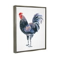 thumbnail image 4 of Stupell Industries Rooster Portrait on White Animals & Insects Painting Gray Floater Framed Art Print Wall Art, 17 x 21, 4 of 10