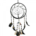 thumbnail image 1 of Natural 7 Chakra Stones Dream Catchers Reiki Healing Crysta, 1 of 5