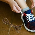 thumbnail image 1 of unbranded 2Par Cordones Clásicos Estilo Leopardo Para Accesorio Resistente, 1 of 6