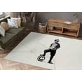 thumbnail image 3 of Boy Room Rugs, 3D Printed Rug, Ball And Boy Rugs, Thin Rugs, Abstract Rugs, Boy Ball Stencil Rugs, Accent Rugs, Bedroom Rugs, Custom Rug, 3.3'x9.2' - 100x280 cm, 3 of 8
