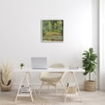 thumbnail image 3 of Stupell Industries Water Lily Pond Monet Classic Painting Landscape Painting White Framed Art Print Wall Art, 24 x 24, 3 of 9