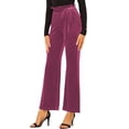 thumbnail image 3 of Seyurigaoka Daily Women Juniors Sports Pants, Plus Size Elastic Solid Color High Waist Waist Belt, 3 of 5