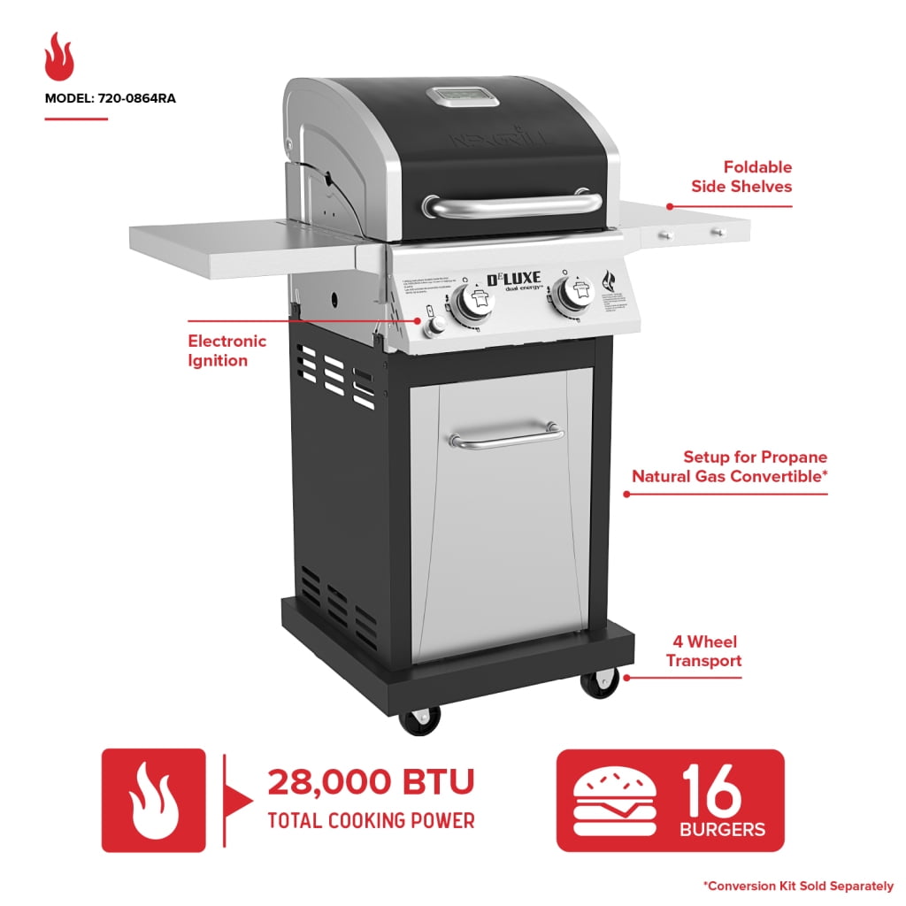 Nexgrill Deluxe 6バーナーガスグリル LPガス・屋外専用 Deluxe 6