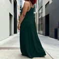 thumbnail image 5 of Ovbmpzd Long Womens Dresses Summer Plus Size Tunic Army Green Sundress Dresses Casual Sleeveless V-Neck Dresses Summer Dresses,XXL, 5 of 5