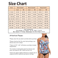 thumbnail image 6 of BIKINX Plus Size Swimsuit Women Sexy Two Piece Tankini Bathing Suits for Women Tummy Control Knot Swimwear, 6 of 6