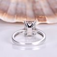 thumbnail image 6 of HeartsAndYou 1.2ct Natural Peach Morganite Bridal Engagement Ring 100% 14k SOLID White Gold, 6 of 9