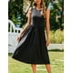 thumbnail image 3 of Vestido midi Zeagoo, casual, sin mangas, para mujer, 3 of 8