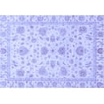 thumbnail image 1 of Ahgly Company Indoor Rectangle Oriental Blue Traditional Area Rugs, 5' x 7', 1 of 4