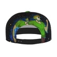 thumbnail image 4 of Scooby-Doo Shaggy Adjustable Flat Brim Baseball Cap Snapback Hat Hip Hop Caps for Men Women, 4 of 9