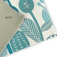 thumbnail image 2 of Simply Daisy 4' x 6' Explorer Blue Flower Forest Spring Chenille Indoor/Outdoor Rug, 2 of 3