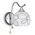 thumbnail image 1 of Modern Led Crystal Wall Light Lamp Hallway Porch Bedroom Sconce Lighting Fixture,One Head With Switch, 1 of 7