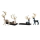 thumbnail image 4 of Estante para vino tinto Inteprter Linglan Deer Decoración elegante Regalos de inauguración de la casa Resina Azul, 4 of 6